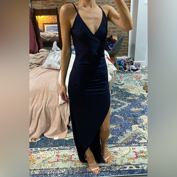 Hello Molly ‘Bullseye’ Slip Dress in Navy Blue, XS - NWT - Picture 6 of 11